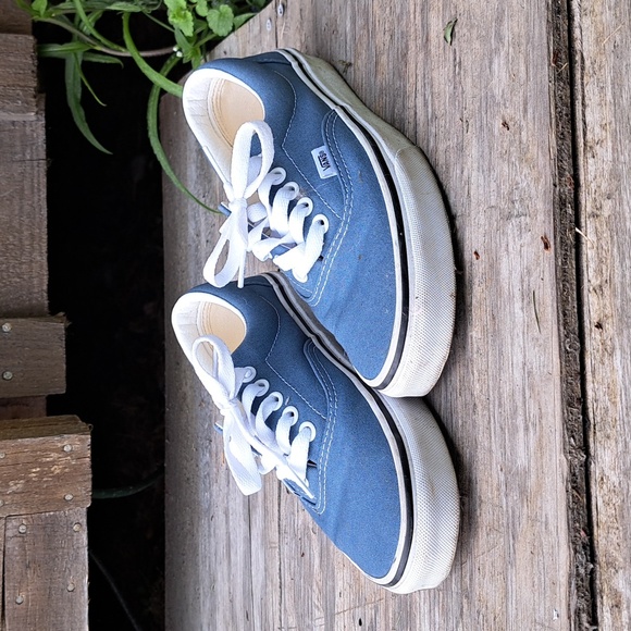Vans Classic Denim Blue Sneakers - Picture 2 of 6